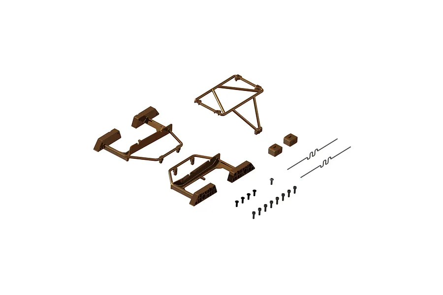 ARRMA Desert Truck Body Roll Cage Set - Bronze image 106831
