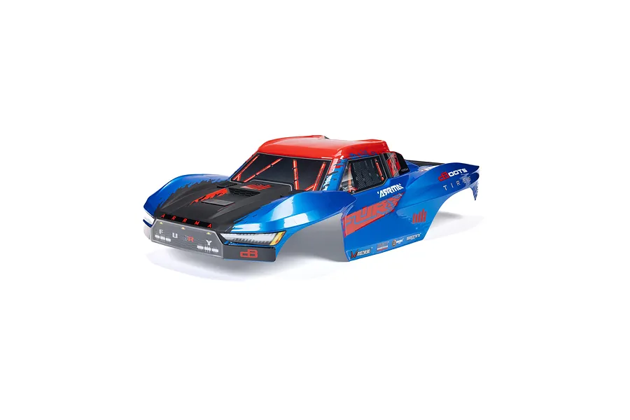 ARRMA 1/10 Fury Painted Body Shell - Blue image 106847