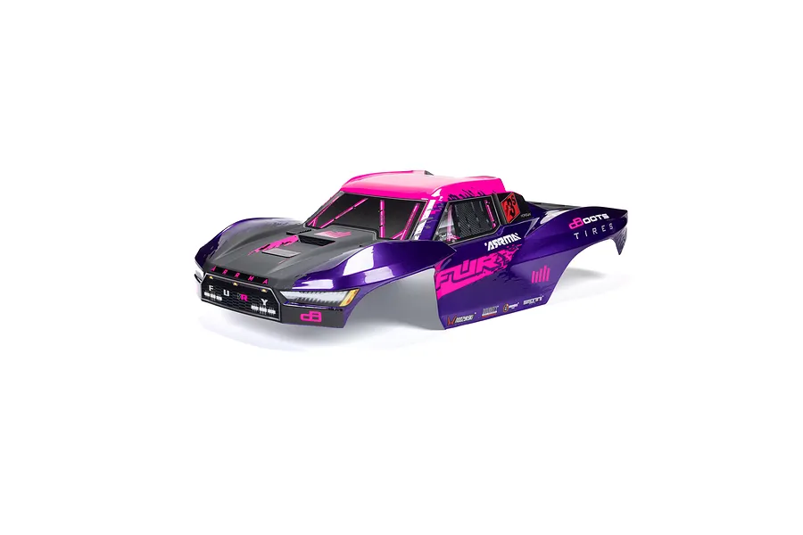 ARRMA 1/10 Fury Painted Body Shell - Purple image 106849
