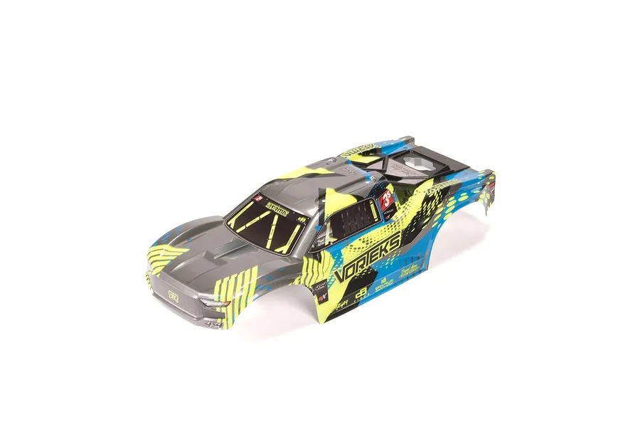 ARRMA 1/10 Vorteks Painted Clipless Body Shell - Teal image 106854