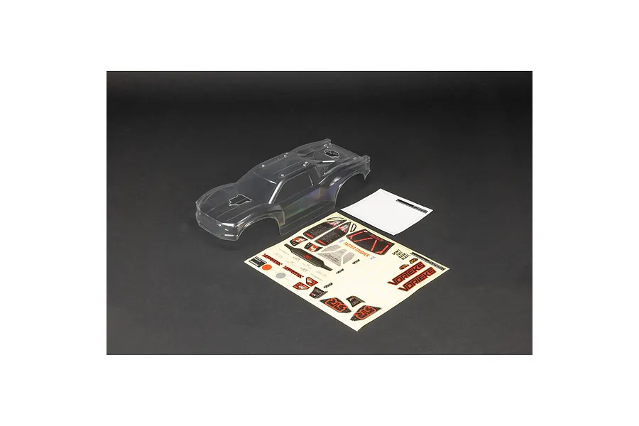 ARRMA 1/10 Vorteks Unpainted Body Shell - Clear image 106856