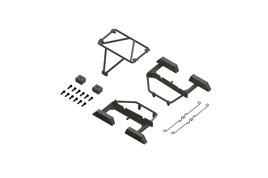 ARRMA Desert Truck Roll Cage Set - Black image 106895