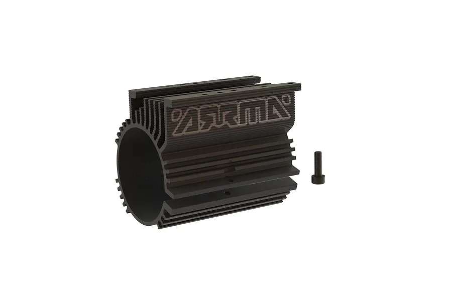 ARRMA Aluminium Motor Heatsink V2 - Black image 106910