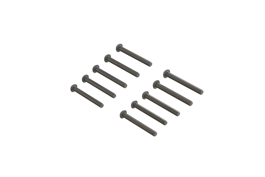 ARRMA 4x37mm Fine Thread Button Head Screws 10Pcs image 106918