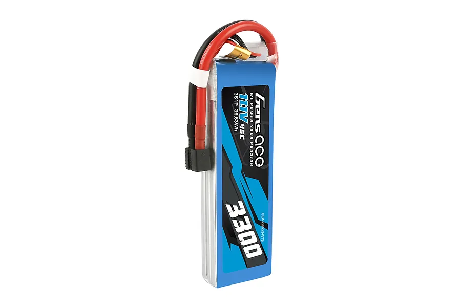 Gens Ace 14.8V 3300mAh 45C Soft Case LiPo Battery image 1