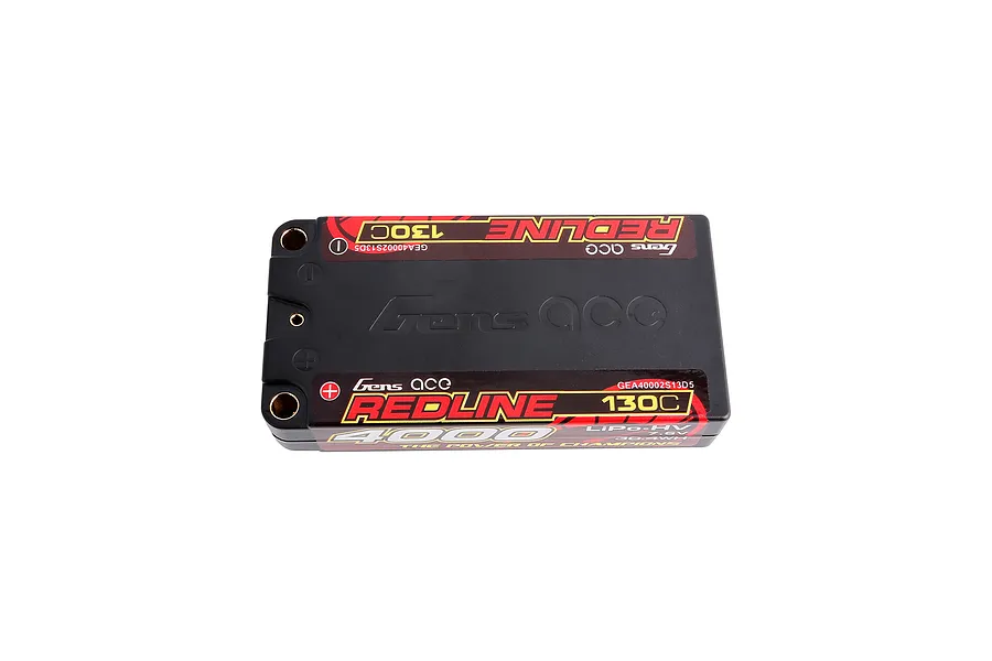 Gens Ace Redline 7.6V HV 4000mAh 130C Hard Case LiPo Battery image 106954