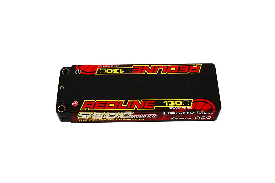 Gens Ace 7.6V 5800mAh 130C Hard Case LiPo Battery image 106968