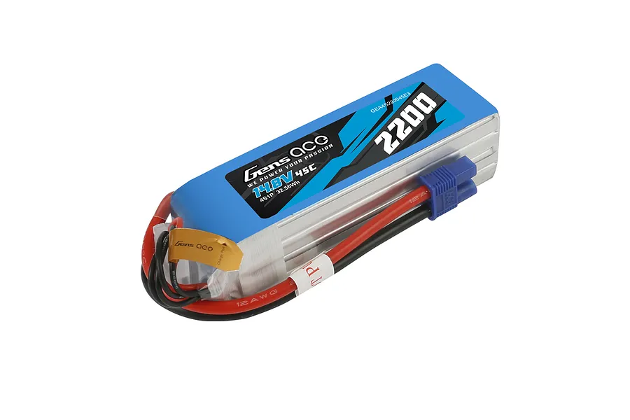 Gens Ace 22.2V 2200mAh 45C Soft Case LiPo Battery image 106974