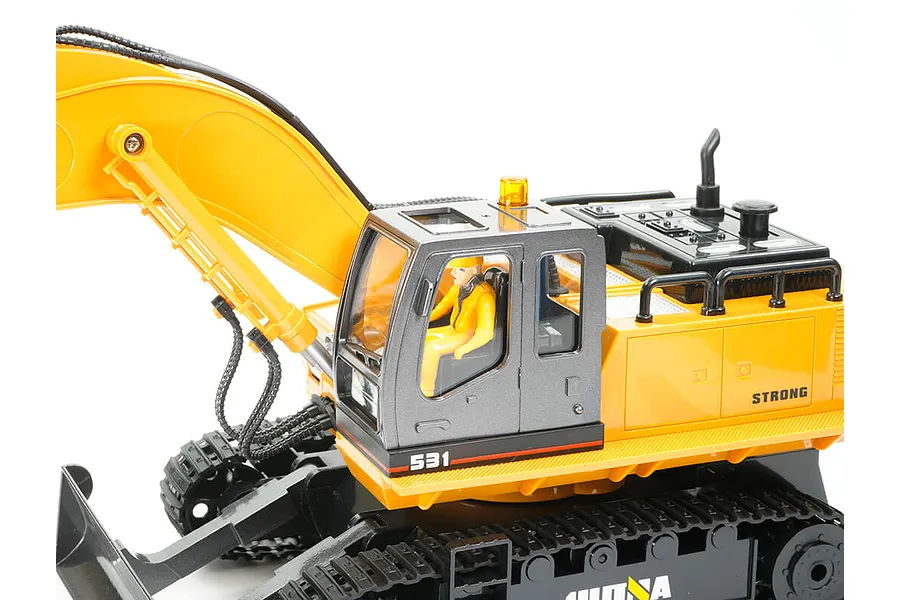 Huina 1531 RC Excavator Electric Tracked 1/16 Scale RTR image 107025