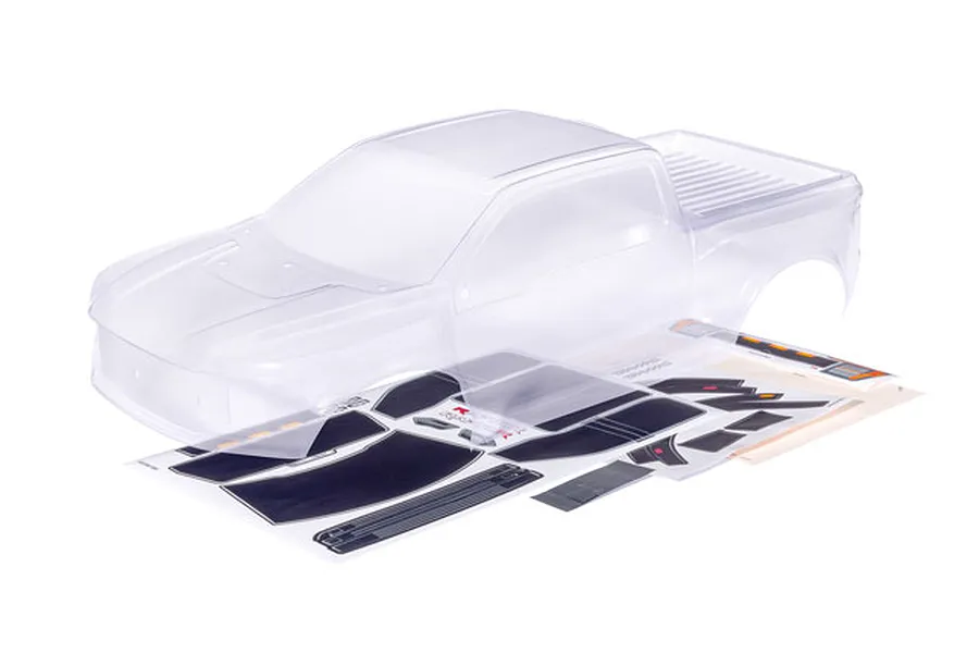 Traxxas 1/10 Ford Raptor R Unpainted Body Shell - Clear image 107056
