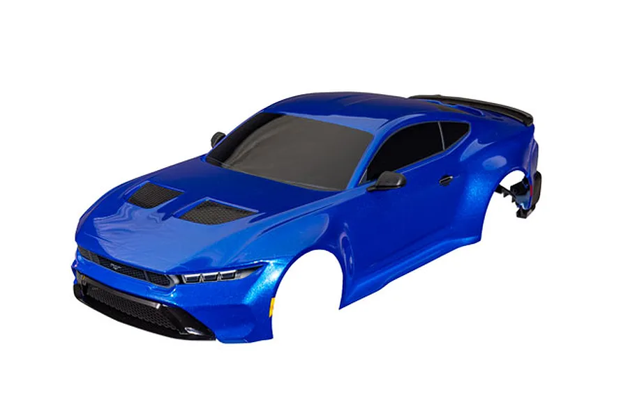 Traxxas 1/10 Ford Mustang Painted Body Shell with Accessories - Blue image 107085