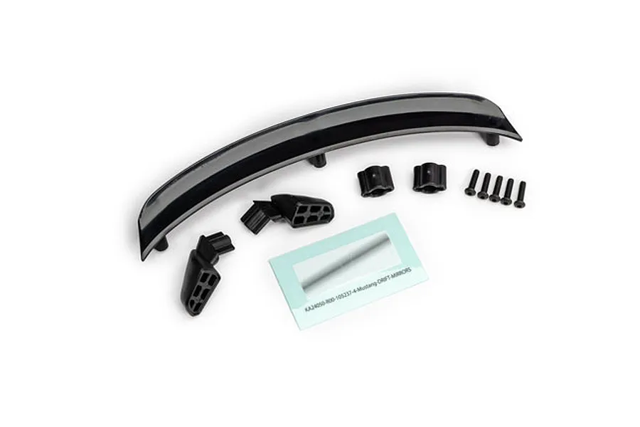 Traxxas Rear Spoiler and Wing Mirror Set image 107091