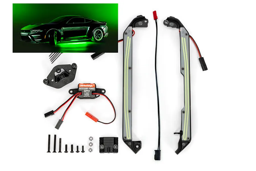 Traxxas Underbody LED Light Set - Green image 107111