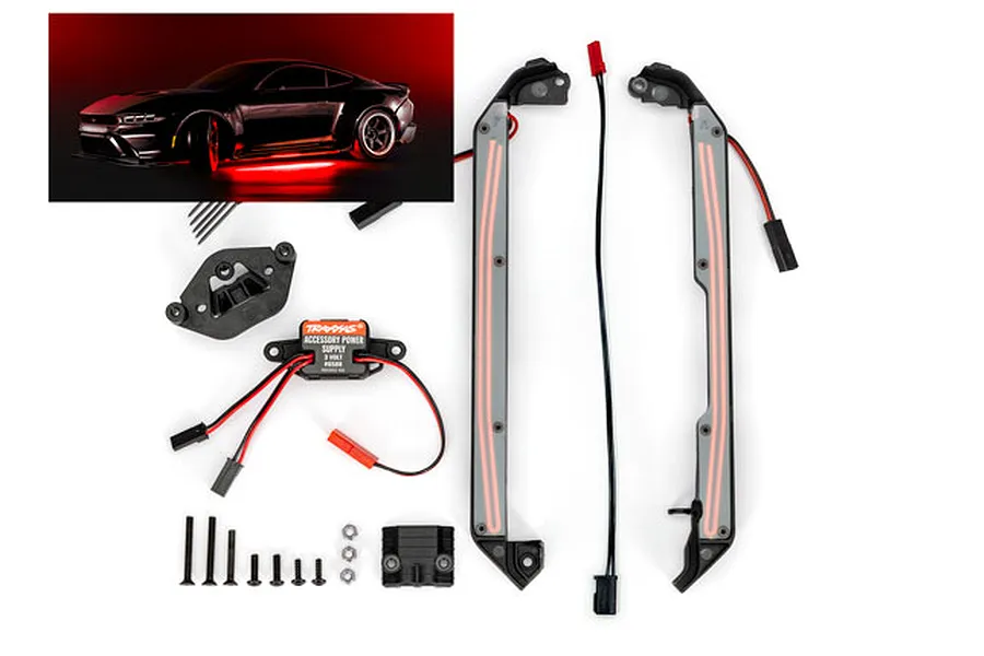Traxxas Underbody LED Light Set - Red image 107112