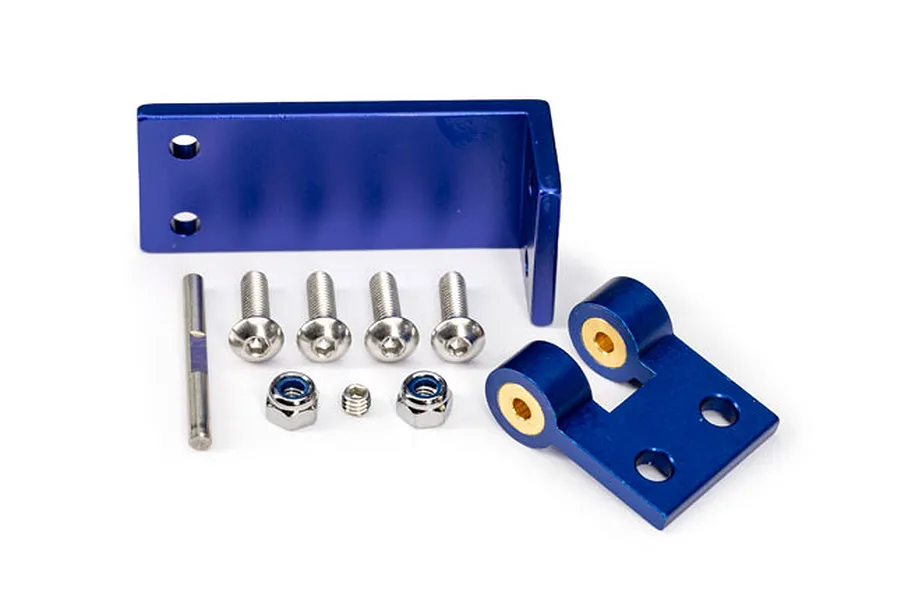 Traxxas Aluminium Rudder Mount - Blue image 107120