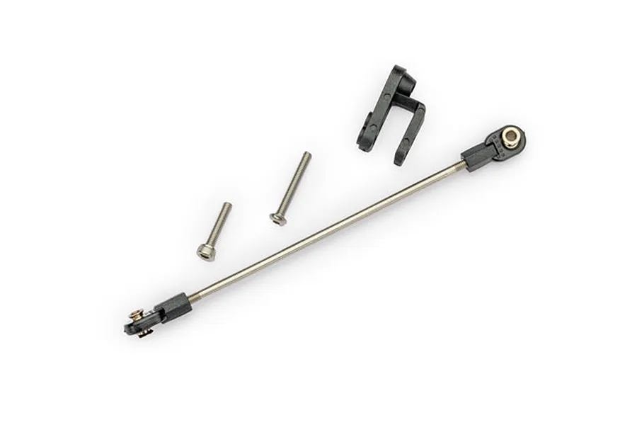 Traxxas Rudder Pushrod and Servo Horn image 107122