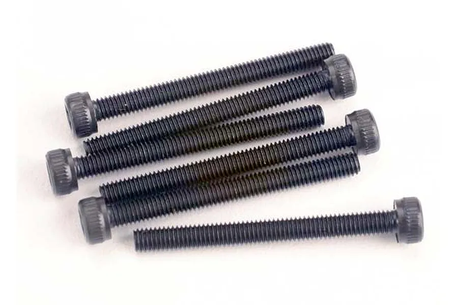 Traxxas 3x30mm Fine Thread Cap Head Screws 6Pcs image 107179