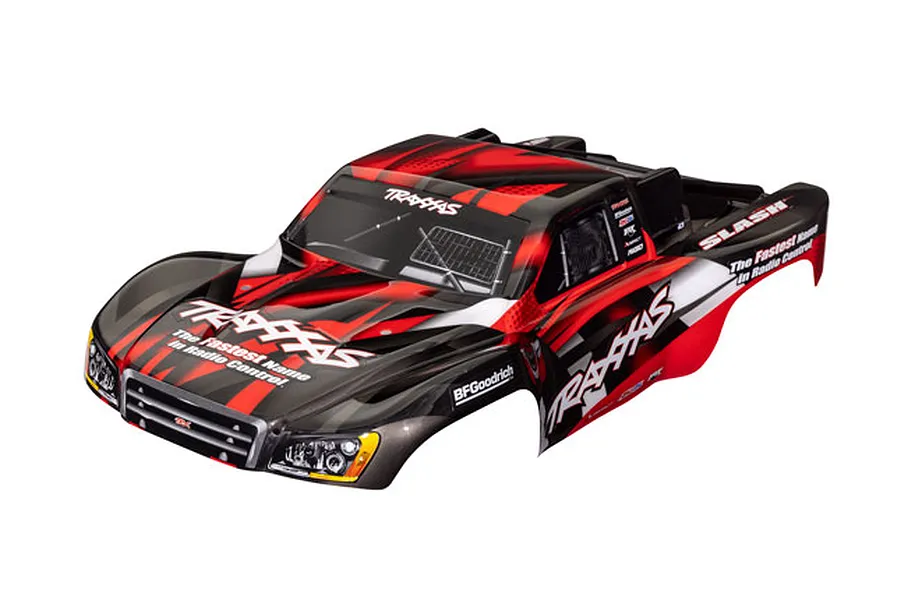 Traxxas 1/10 Slash Painted Body Shell - Red image 107195