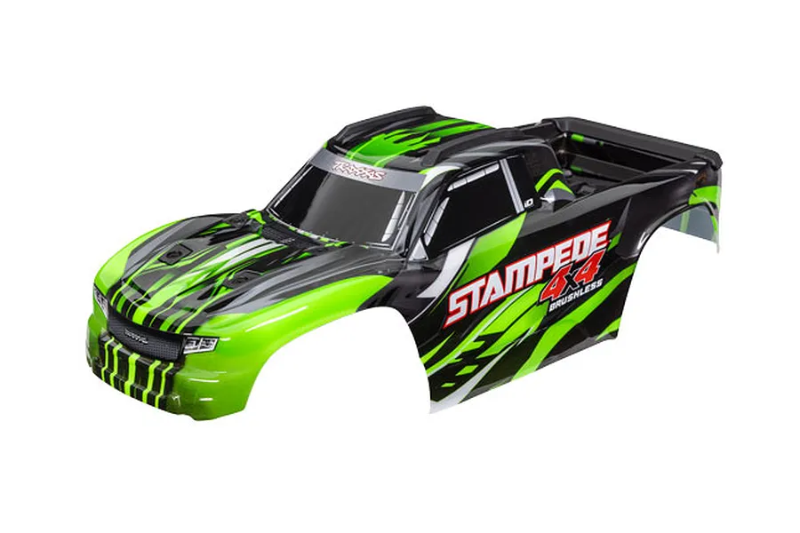 Traxxas 1/10 Stampede Painted Body Shell - Green image 107214