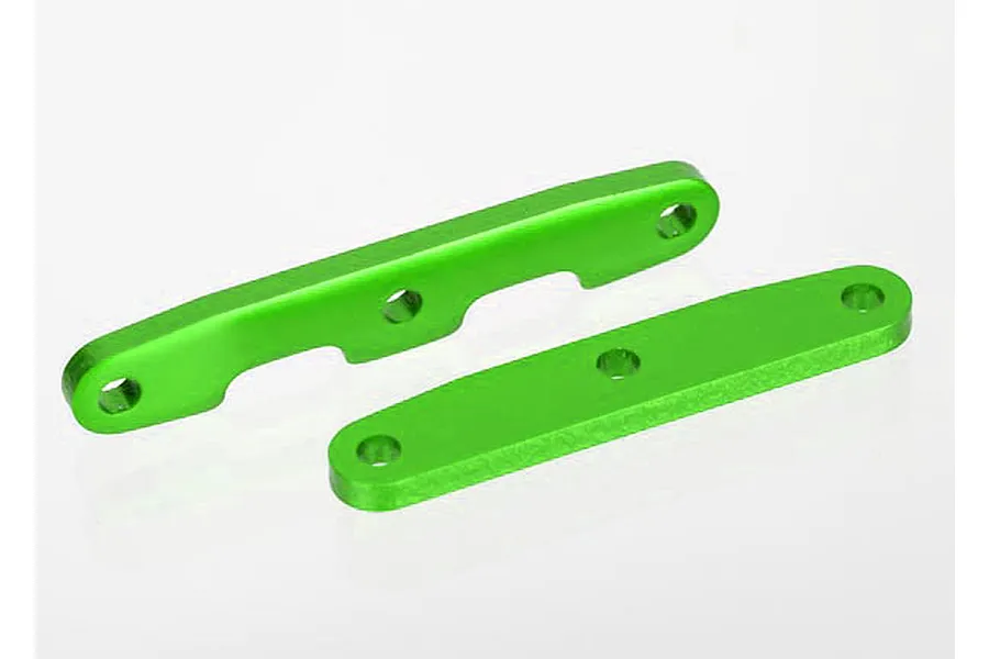 Traxxas Aluminium Front and Rear Bulkhead Tie Bars 2Pcs - Green image 107220
