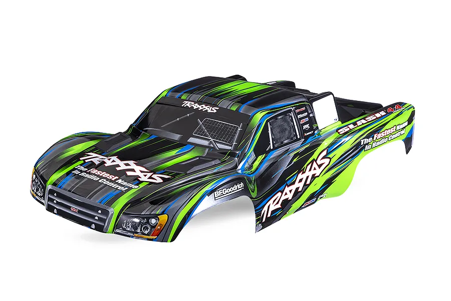 Traxxas 1/10 Slash Painted Body Shell - Green image 107229