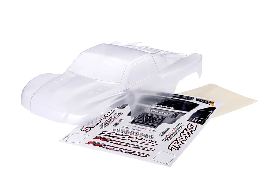 Traxxas 1/10 Slash Heavy Duty Unpainted Body Shell - Clear image 107235