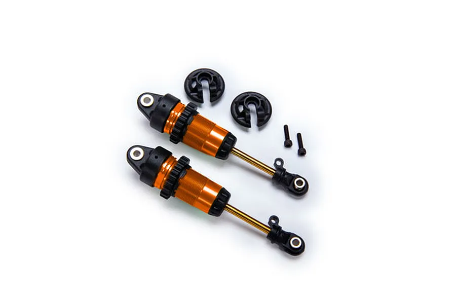 Traxxas Aluminium GTR Long Shocks without Springs 2Pcs - Orange image 107239