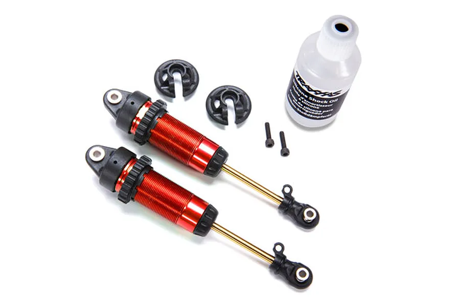 Traxxas Aluminium GTR XX-Long Shocks without Springs 2Pcs - Red image 107245