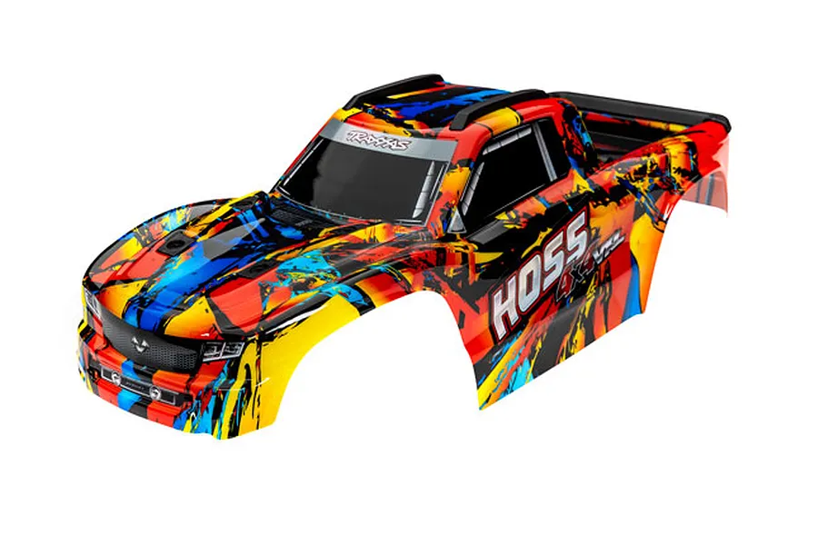 Traxxas 1/10 Hoss VXL Painted Body Shell - Solar Flare image 107272