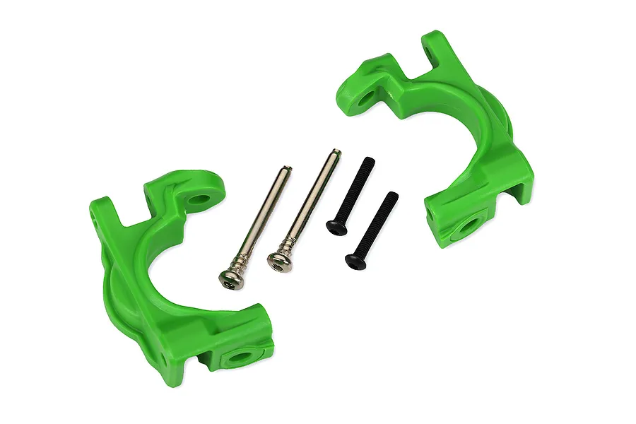 Traxxas Heavy Duty Caster Blocks (C-Hubs) 2Pcs - Green image 107285