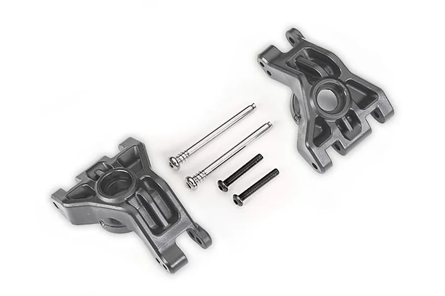 Traxxas Heavy Duty Rear Sub Axle Carriers 2Pcs - Grey image 107320