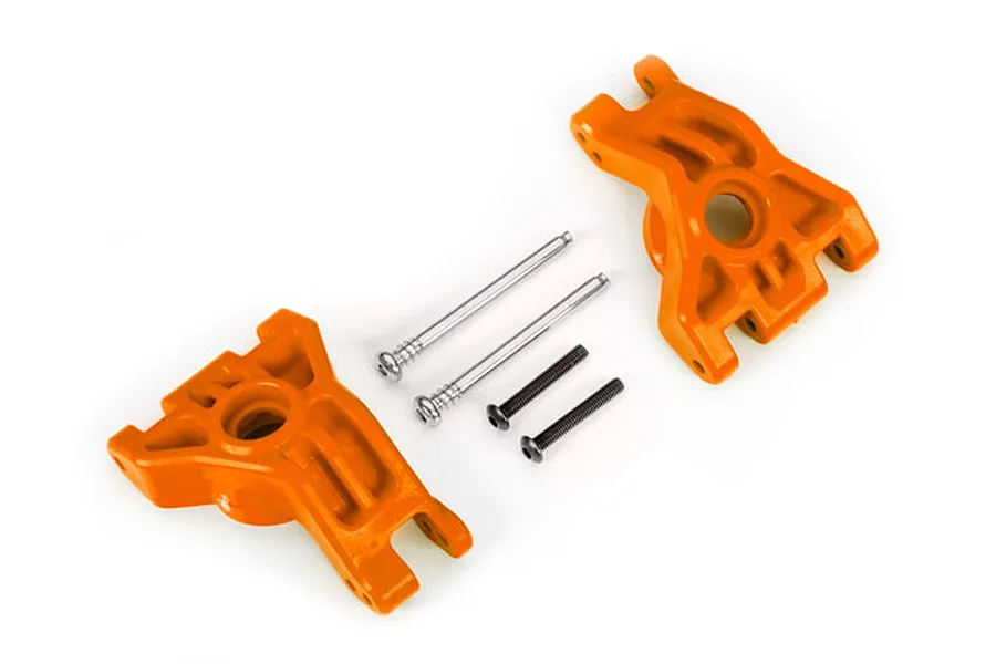 Traxxas Heavy Duty Rear Sub Axle Carriers 2Pcs - Orange image 107324