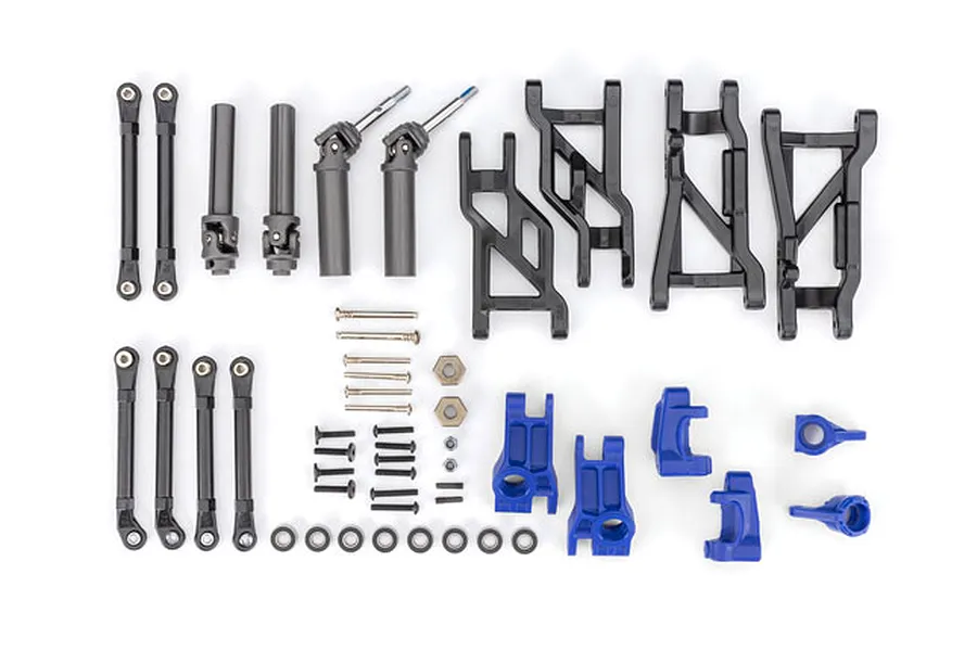 Traxxas Extreme Heavy Duty Outer Driveline and Suspension Upgrade Kit - Blue image 107357