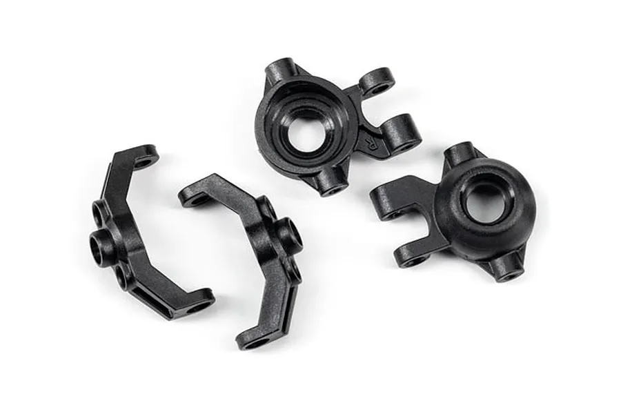 Traxxas Steering Hubs and Hub Carriers (C-Hubs) Set - Black image 107376