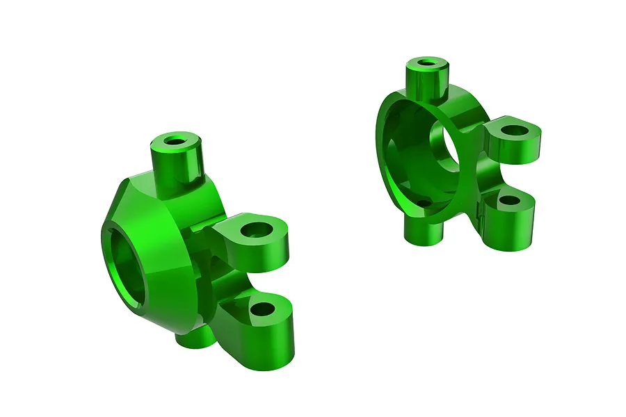Traxxas Aluminium Steering Hubs 2Pcs - Green image 107386