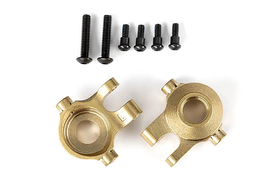 Traxxas Brass (+7g) Steering Hubs 2Pcs image 107389