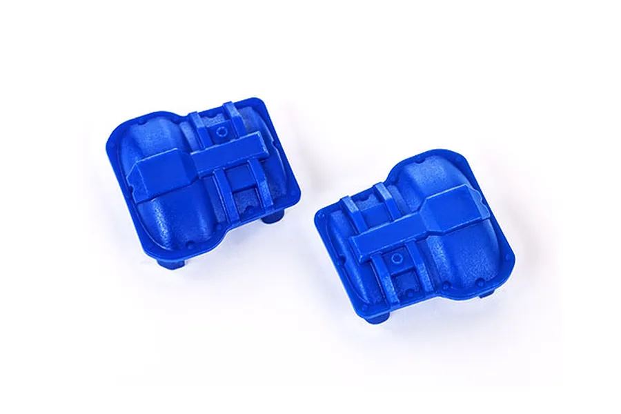 Traxxas Front and Rear Diff Covers 2Pcs - Blue image 107391