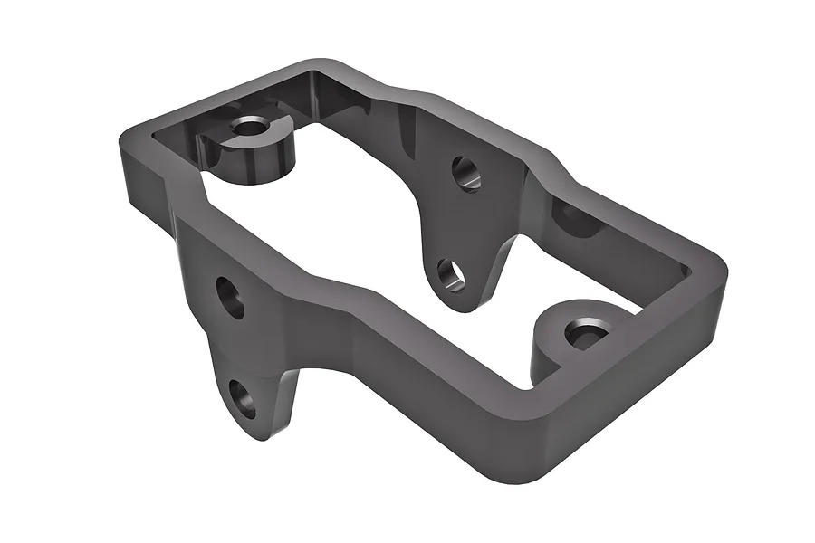 Traxxas Aluminium Servo Mount - Dark Titanium image 107396