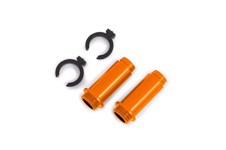 Traxxas Aluminium GTM Shock Bodies 2Pcs - Orange image 107418