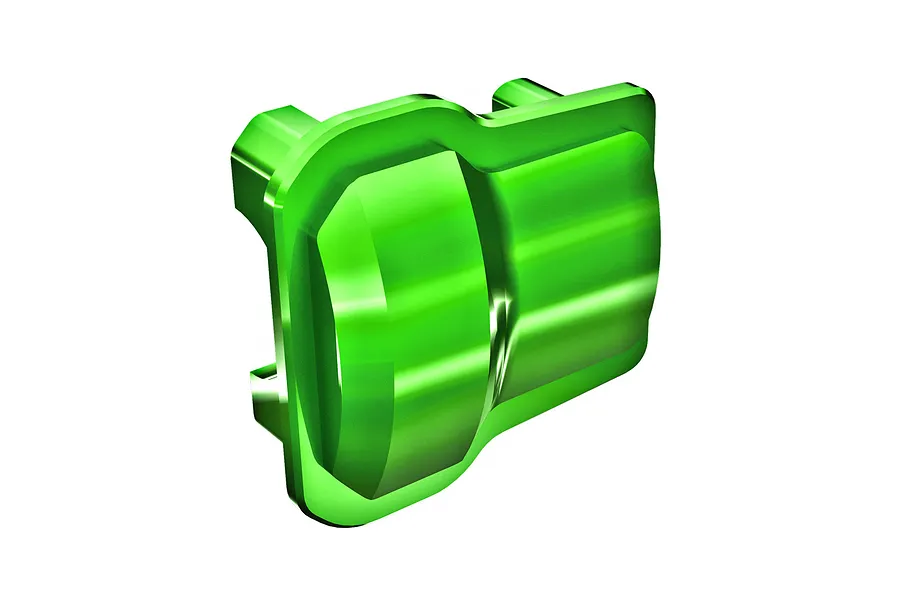 Traxxas Aluminium Diff Cover - Green image 107425
