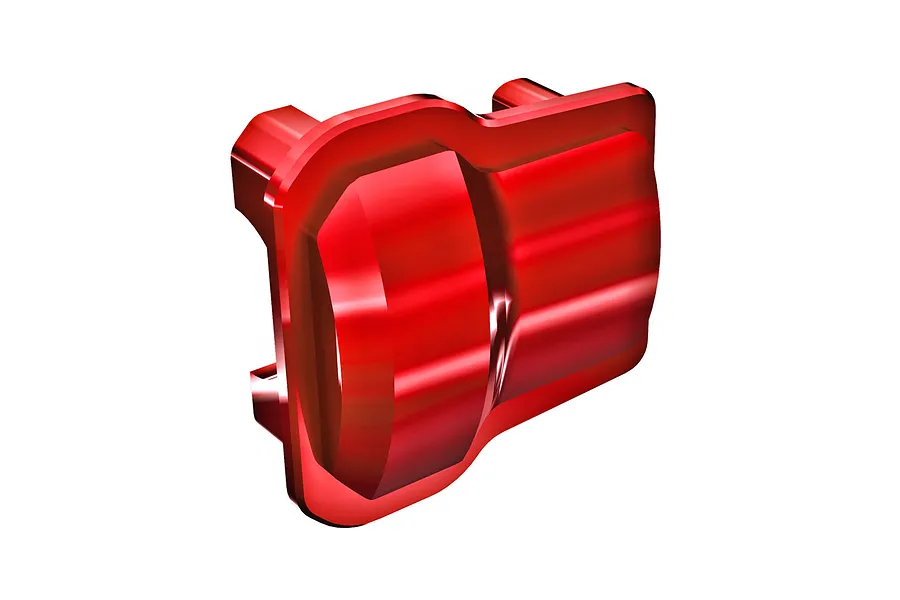 Traxxas Aluminium Diff Cover - Red image 107427