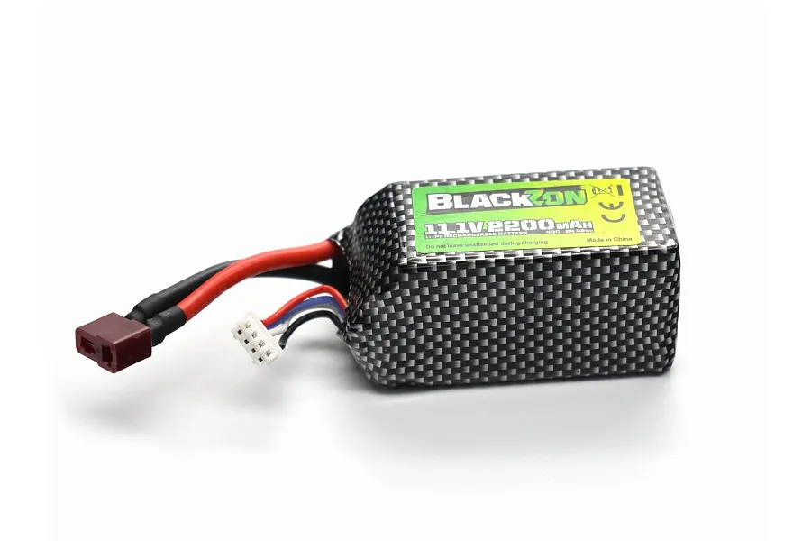 BlackZon 11.1V 2200mAh Soft Case LiPo Battery image 107459
