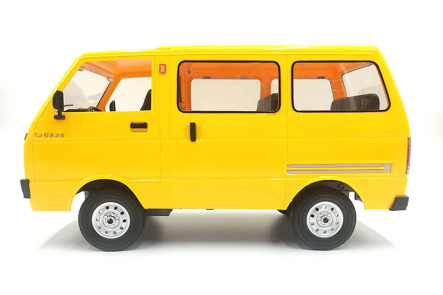 WPL D42 Kei Daihatsu HiJet 80 RC Drift Van Electric RWD 1/10 Scale RTR - Yellow image 107526