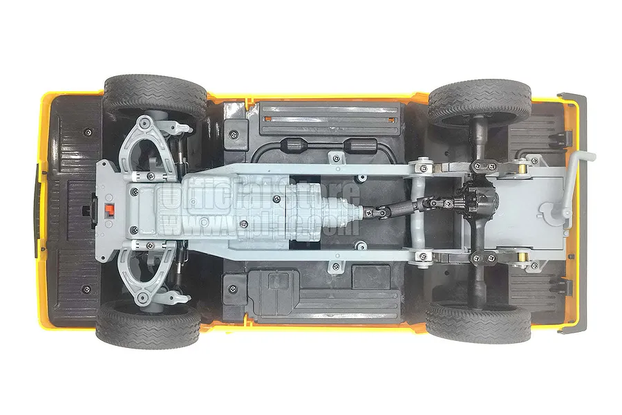 WPL D42 Kei Daihatsu HiJet 80 RC Drift Van Electric RWD 1/10 Scale RTR - Yellow image 107528