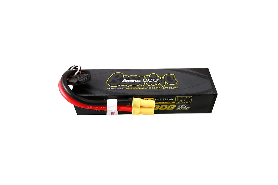 Gens Ace G-Tech Bashing 11.1V 8000mAh 100C Hard Case LiPo Battery image 107602