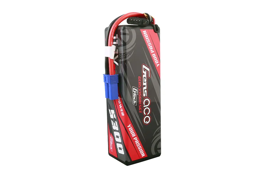 Gens Ace G-Tech Advanced 11.1V 5300mAh 60C Hard Case LiPo Battery image 107723
