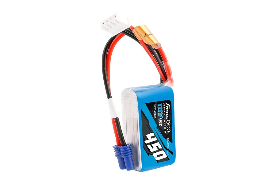 Gens Ace 11.1V 450mAh 45C Soft Case LiPo Battery image 107747