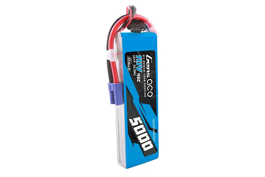 Gens Ace G-Tech 11.1V 5000mAh 45C Soft Case LiPo Battery image 107771