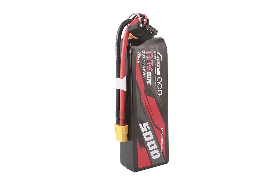 Gens Ace G-Tech 11.1V 5000mAh 60C Soft Case LiPo Battery image 107782