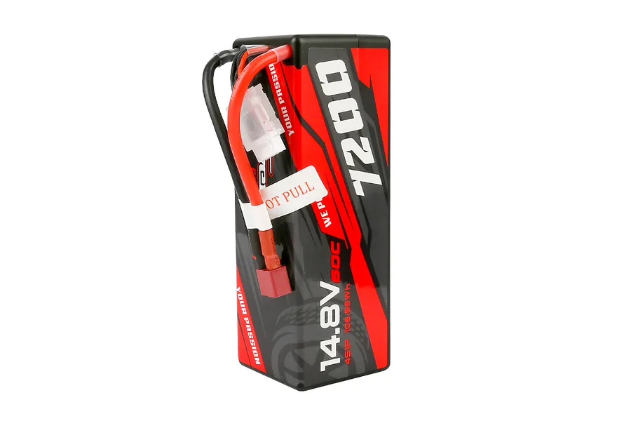 Gens Ace 14.8V 7200mAh 60C Hard Case LiPo Battery image 107803